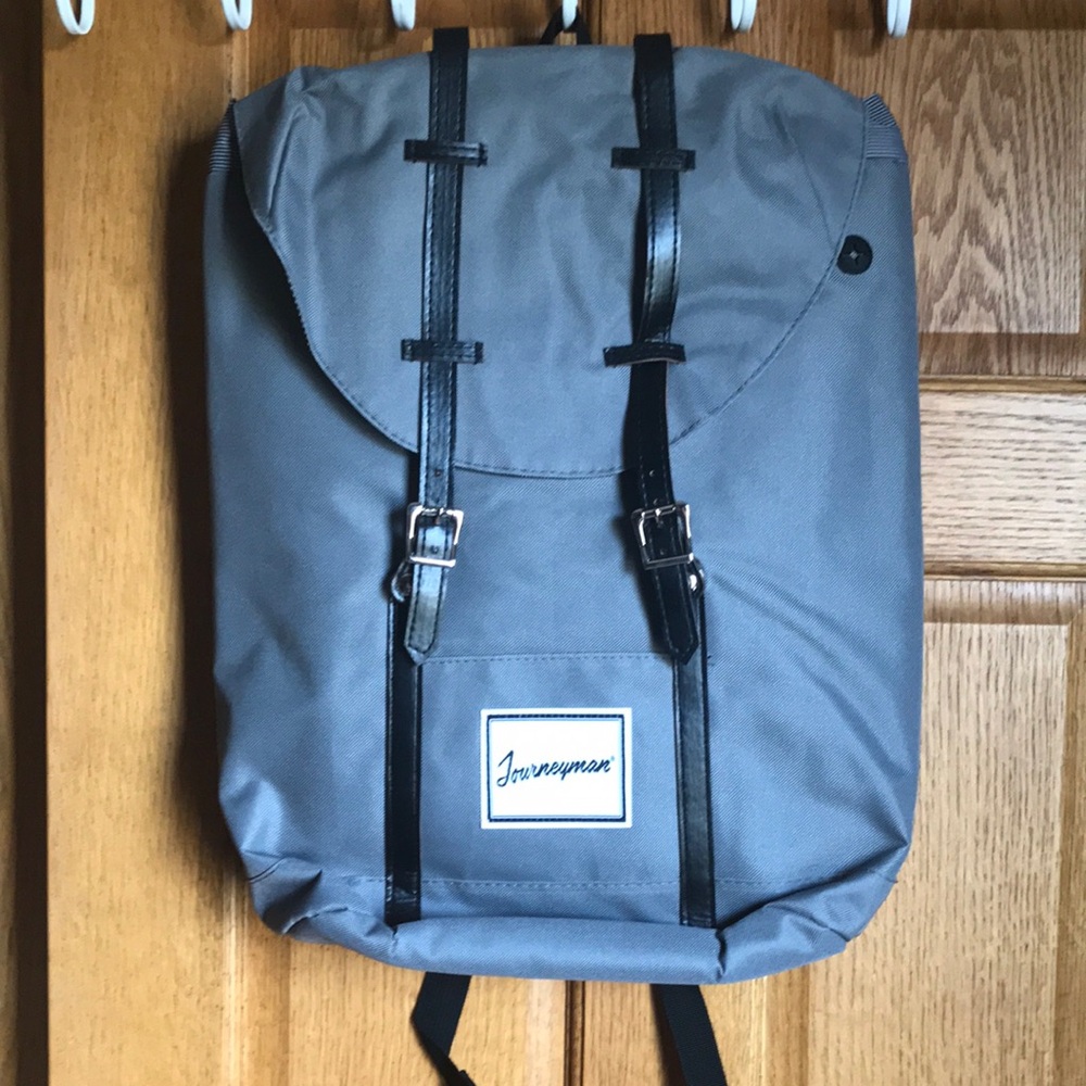 NWT Journeyman Gray Backpack/ Laptop Bag